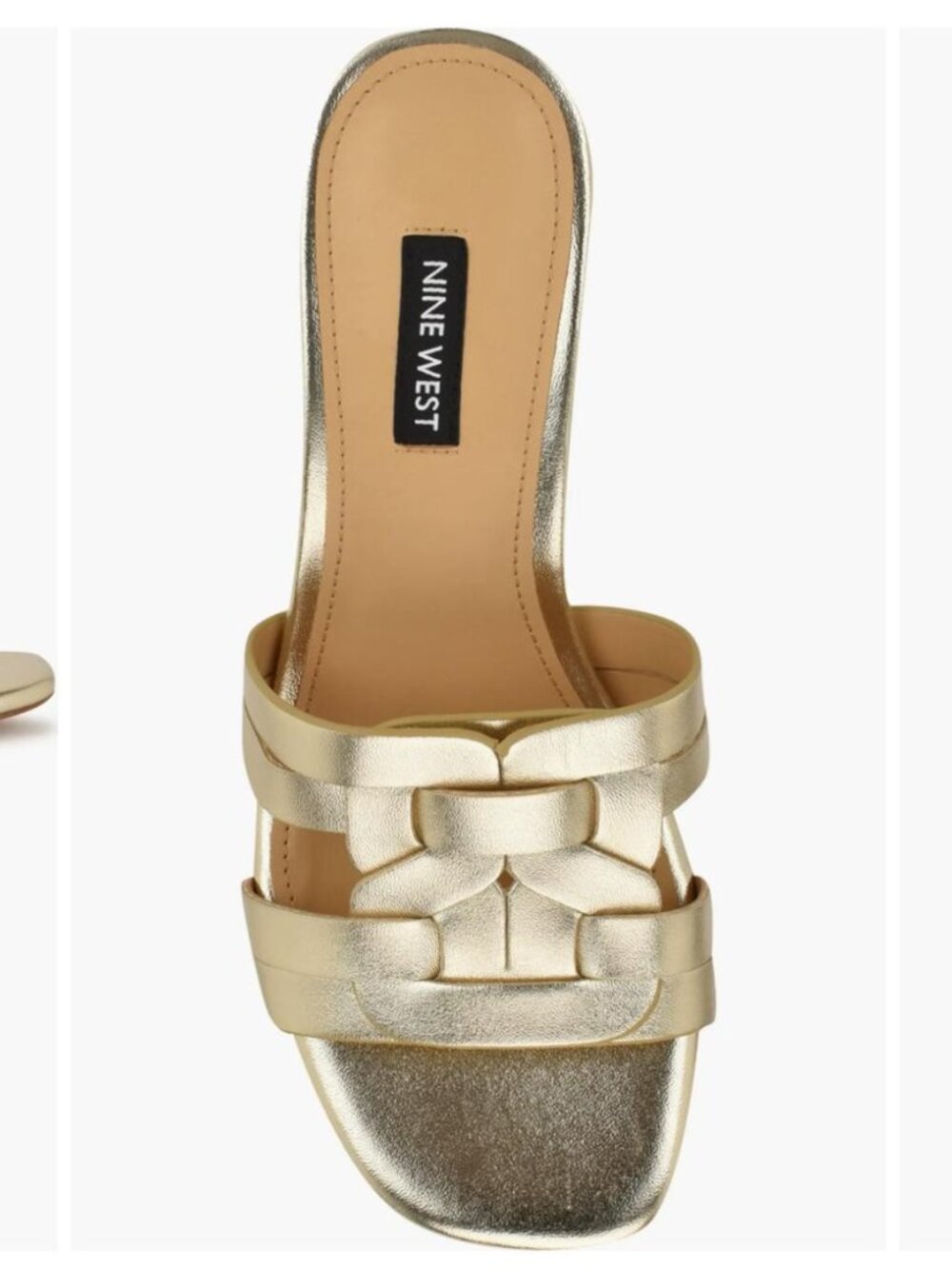 Nine West Gennie Slide Sandal Size: 6 W-O - Picture 2 of 8